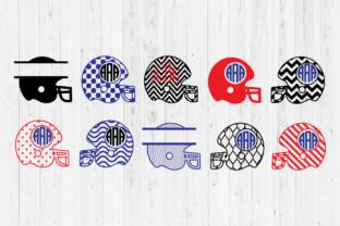 Football Helmet Cut Files: Graphics for Crafts & Local Branding